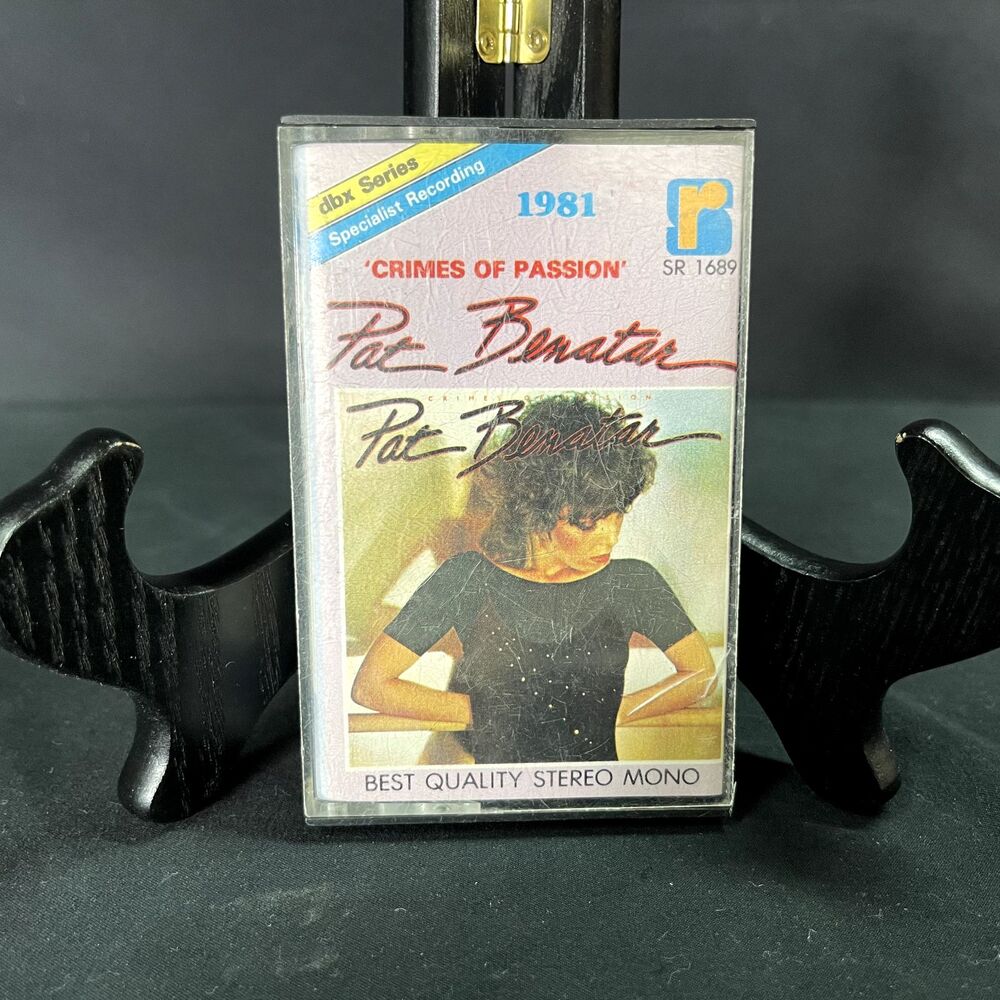 Pat Benatar Crimes of Passion Cassette 1981 Hit Me With Your Best Shot Treat Me
